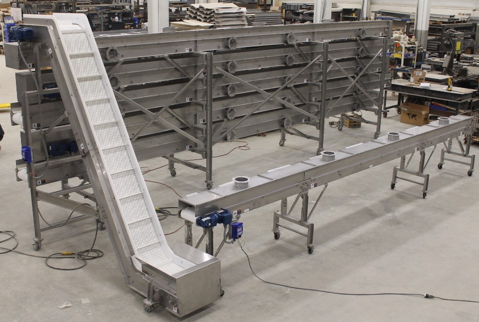 GRIP provides food grade equipment for receiving, handling and processing of raw and finished food products.